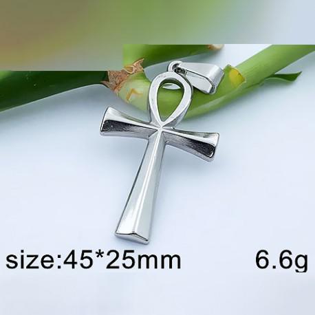Nilský kříž - 45x25 - ocelový přívěsek - varianta 2
